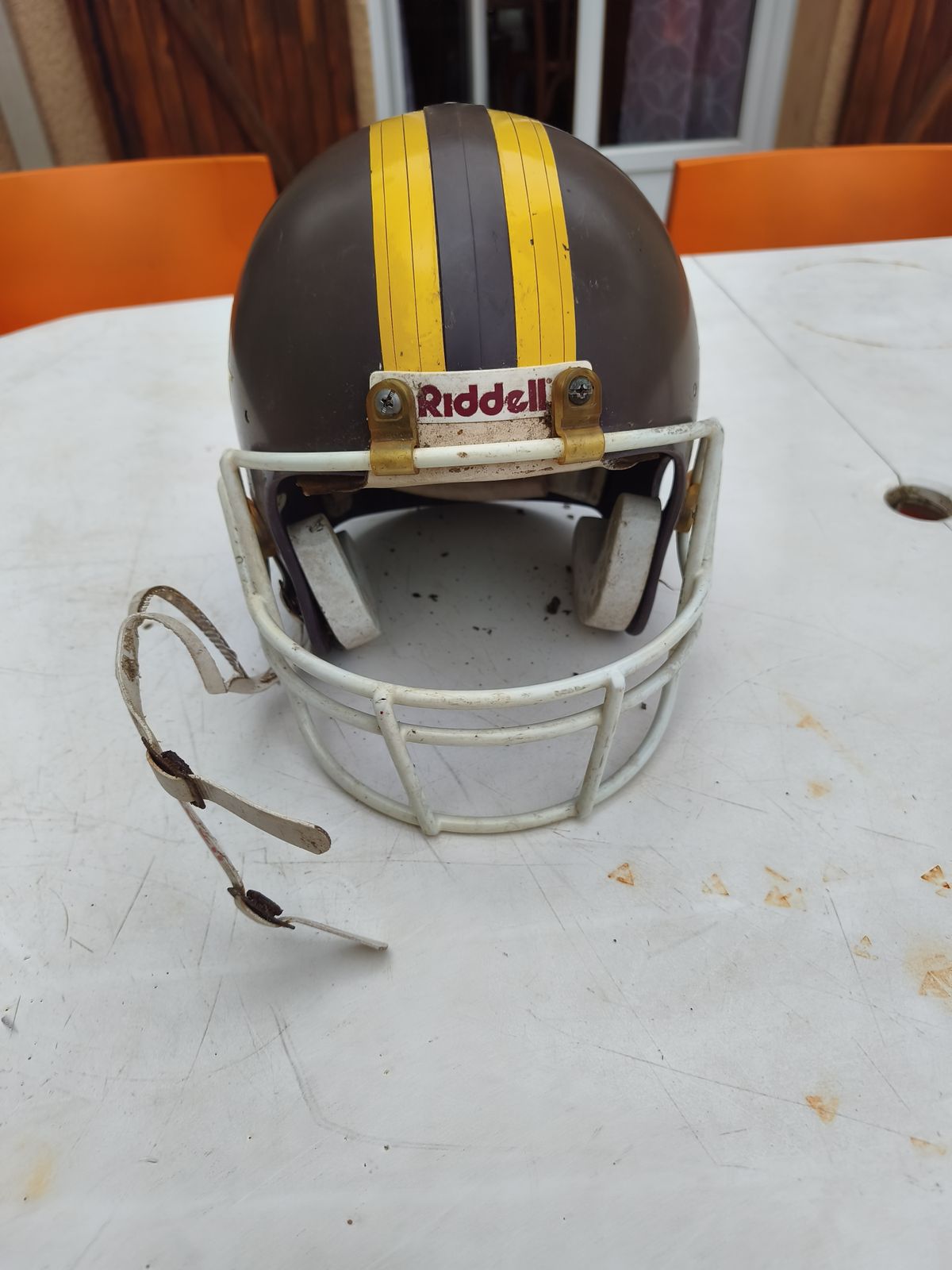 photo furniture Vintage Pittsburgh American Football Helmet