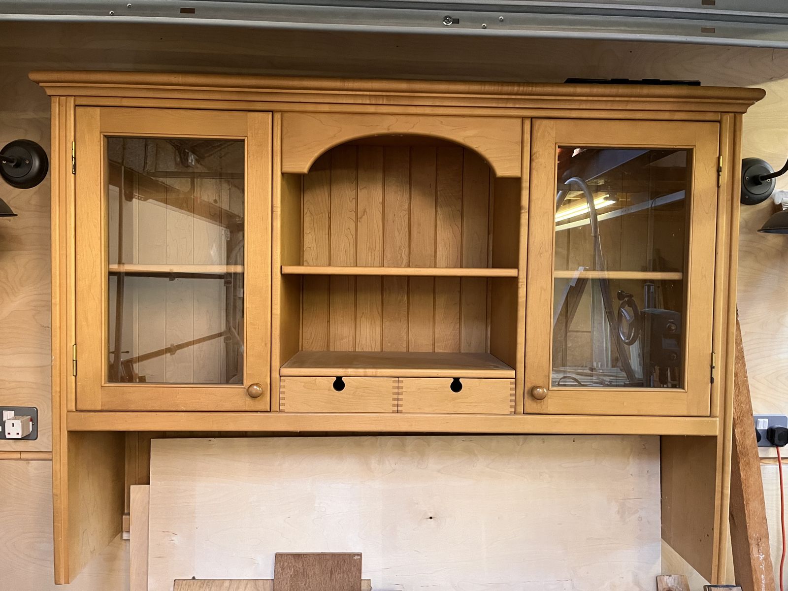 Maple Sideboard/ Welsh Dresser By Woodstock photo vinterior