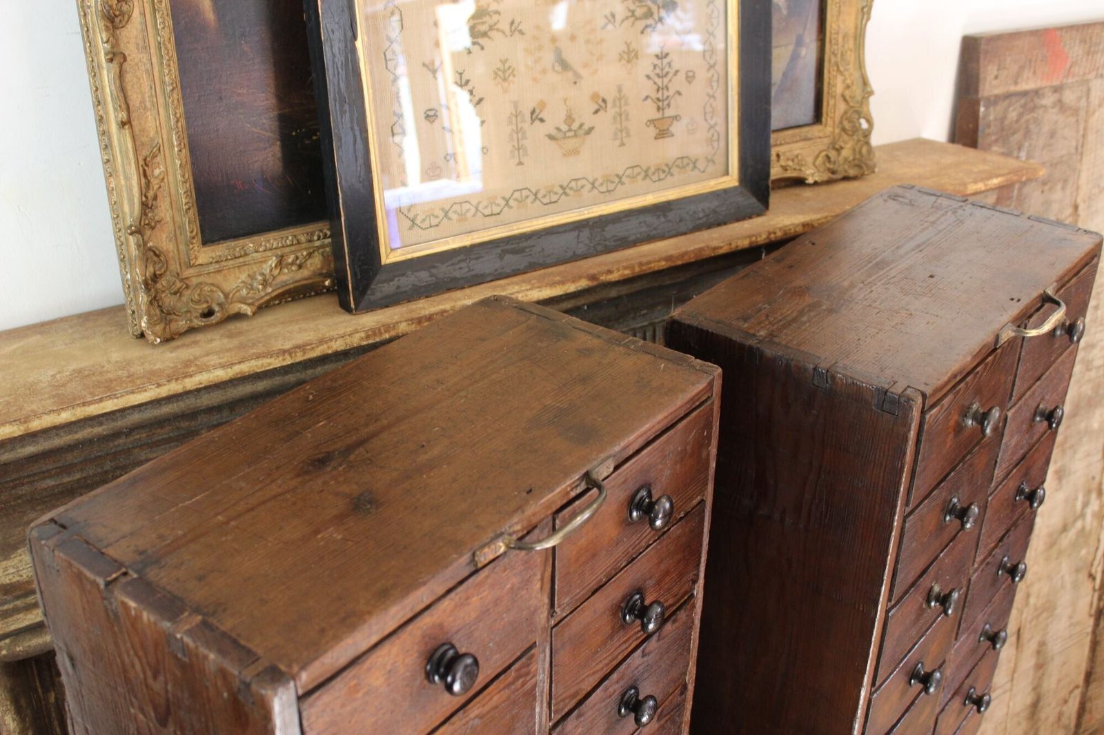 Chest Of Drawers Victorian A Rare Pair D Napier & Sons C1880 photo for sale