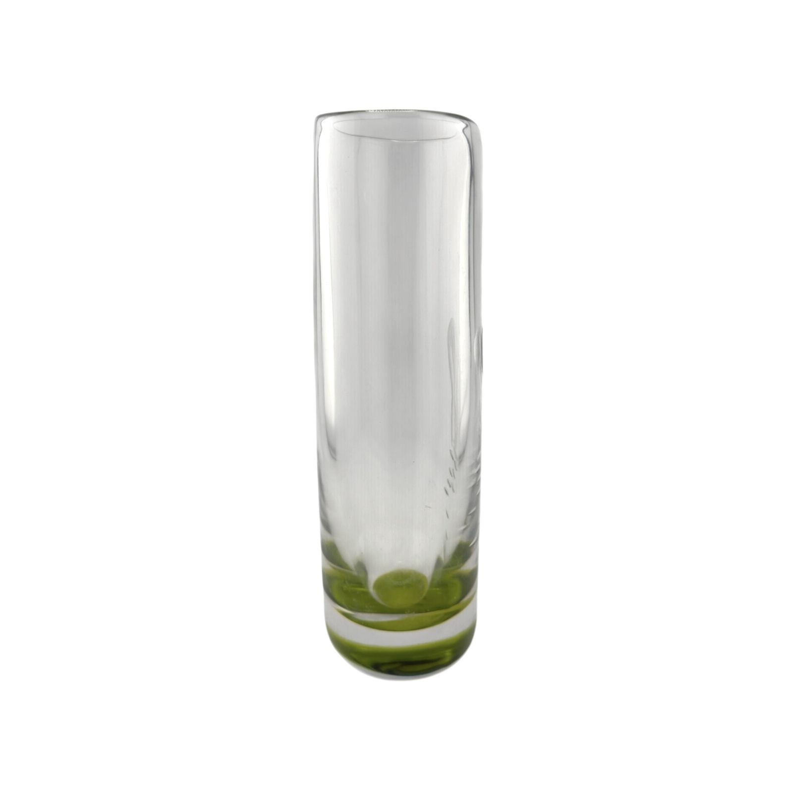 Kosta Engraved Glass Vase By Vicke Lindstrand, Sweden, C.1960 photo Home Decor