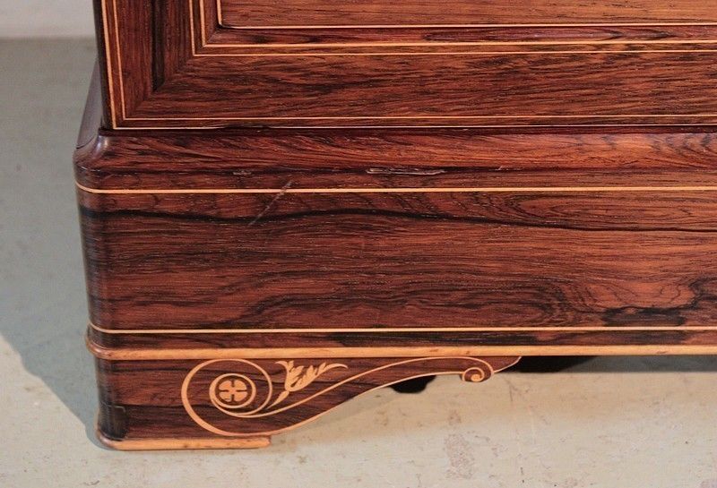 Chest Of Drawers Charles X Rosewood 19th photo Furniture
