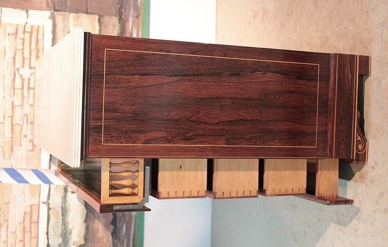 5040.82 Chest Of Drawers Charles X Rosewood 19th photo