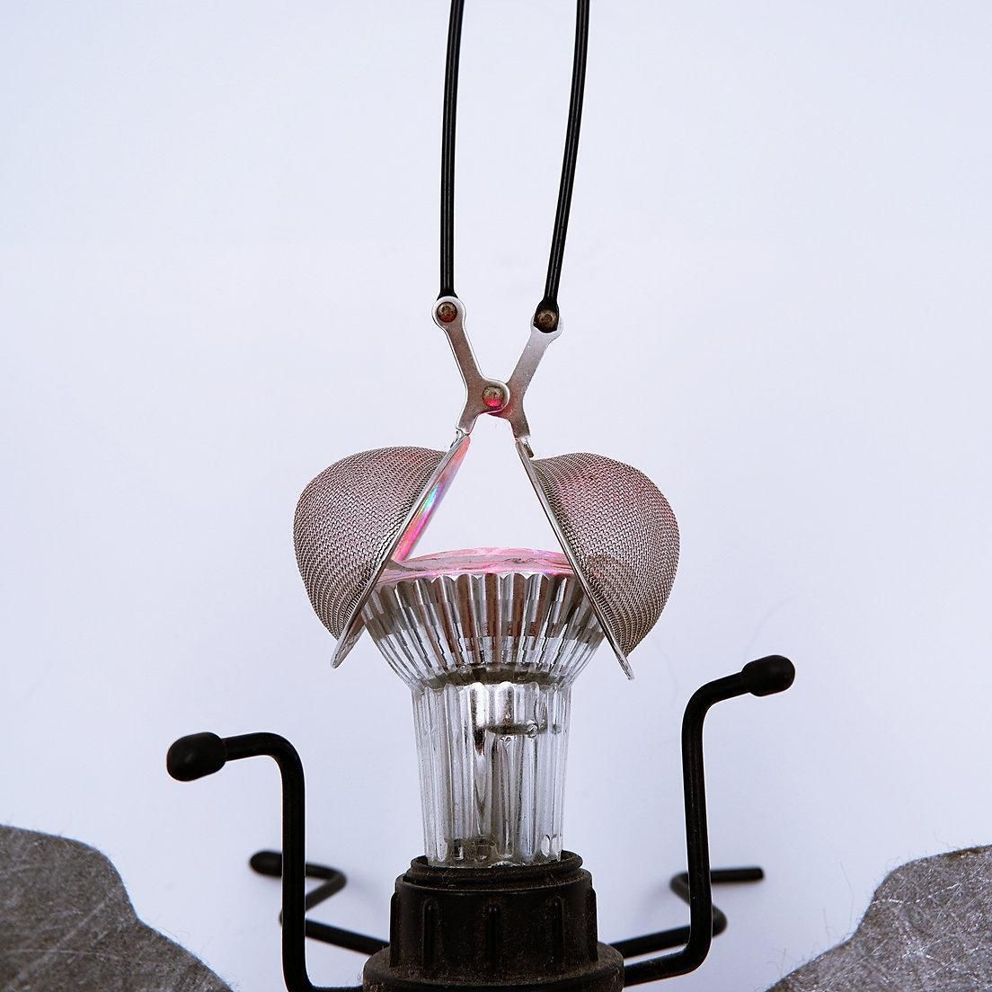 photo for sale "Mademoiselle Filou" Wall Or Table Lamp By Sigi Bußinger For Oligo