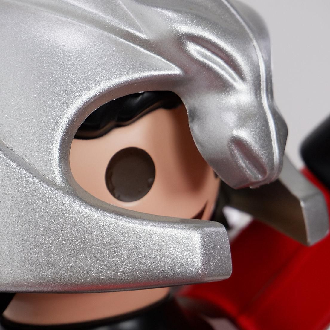 photo for sale Xl Large Original Red Dragon And Playmobil Knight   Wingspan 220cm