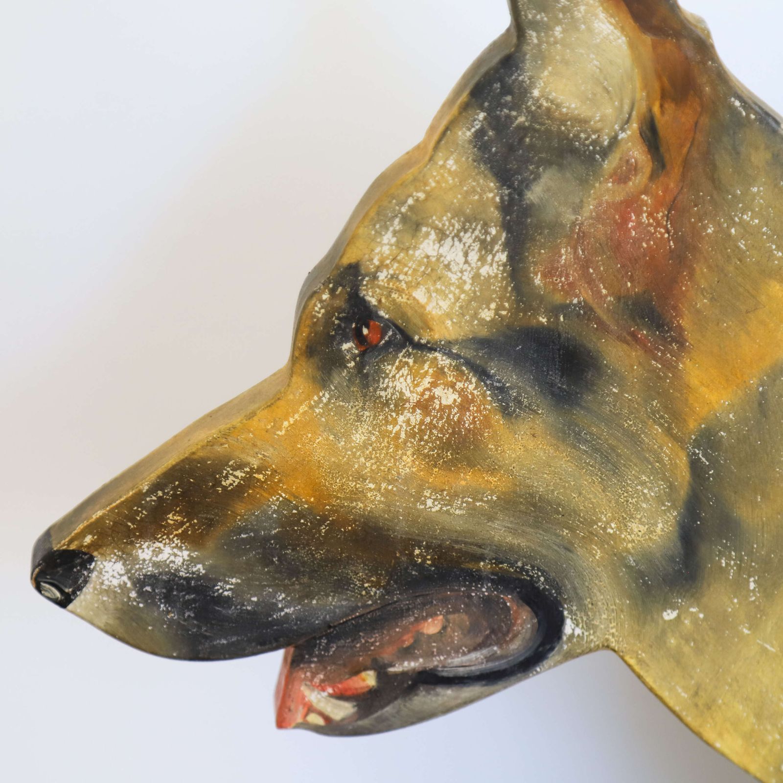 Painted Dummy Board Of An Alsatian/German Shepherd, English, 1970s–1980s photo buy