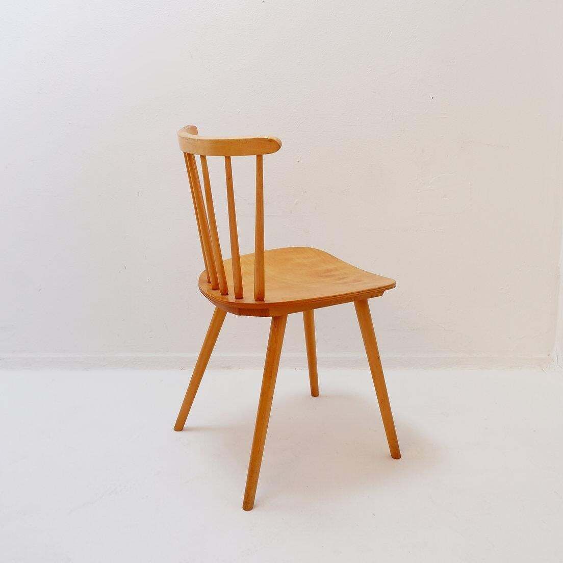 Set Of 4 Scandinavian Chairs From The 50s/60s photo 700.0