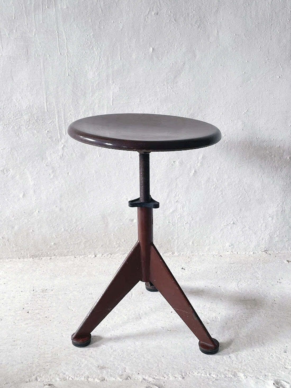 Ab Odelberg & Olson Industriële Werkplaatskruk, Zweden, Jaren 1930 photo furniture