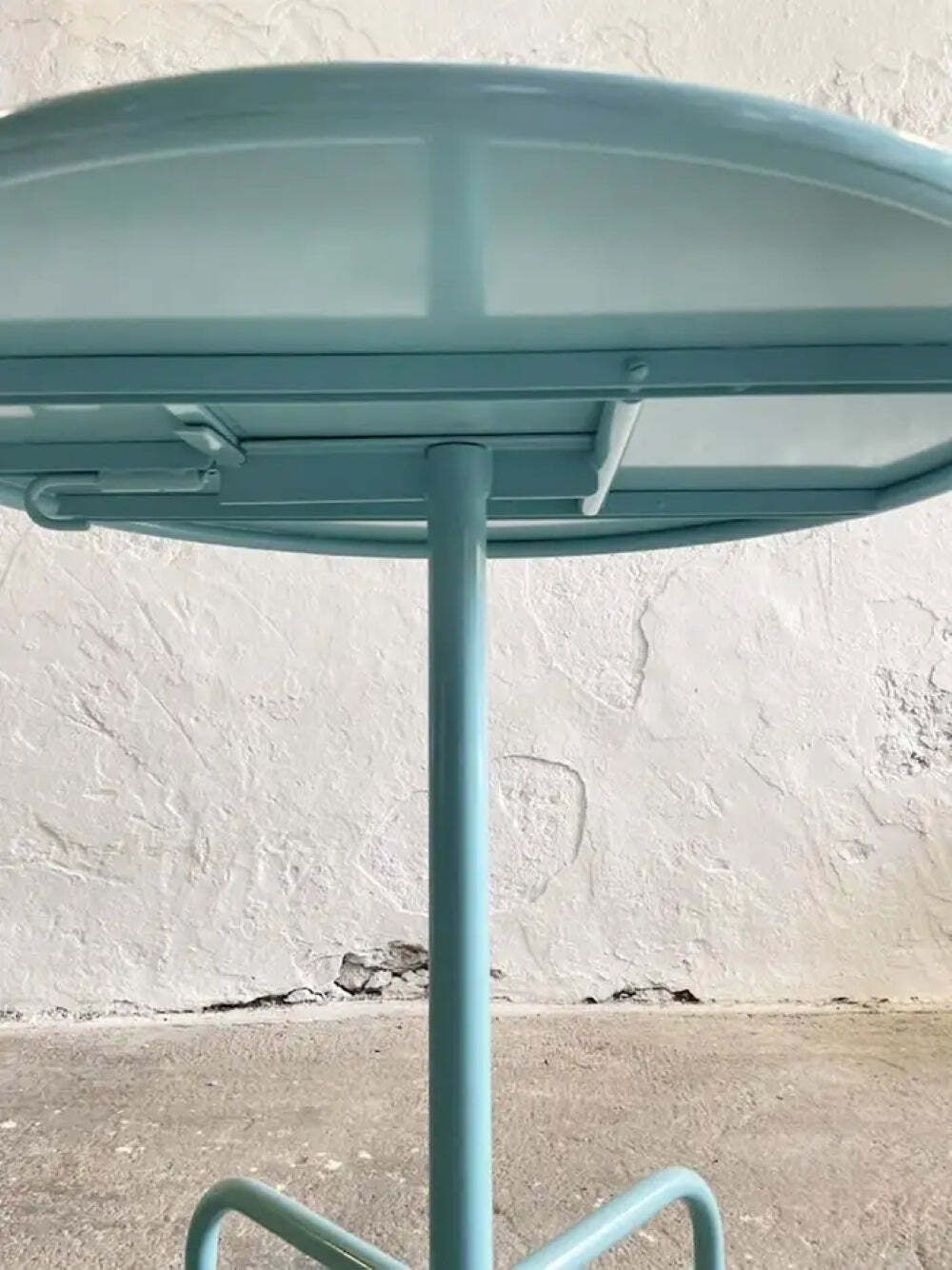 Max Ernst Haefeli Bauhaus Garden Table For Embru, Switzerland, 1940s photo vintage