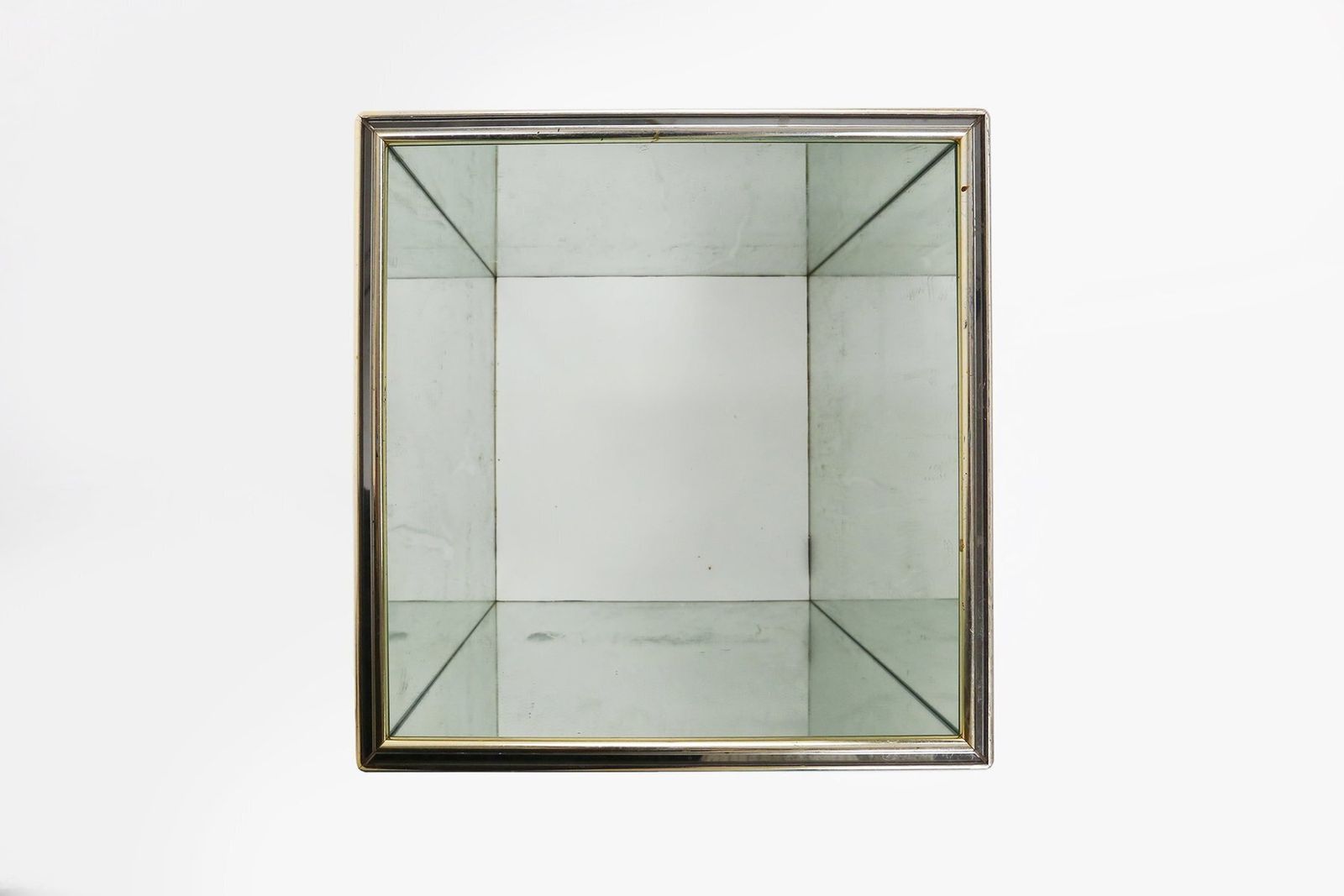 Mid‑Century Mirrored Plant Stand From Deknudt, Belgium, 1980s photo buy