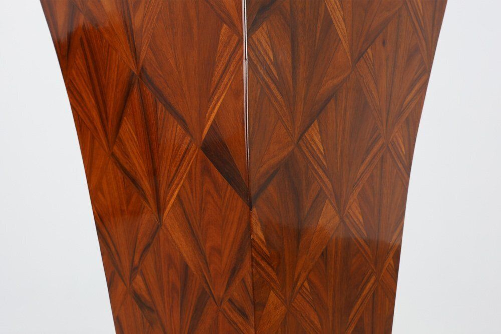Large Art Deco Console In Wood Marquetry, France, 1920s photo for sale