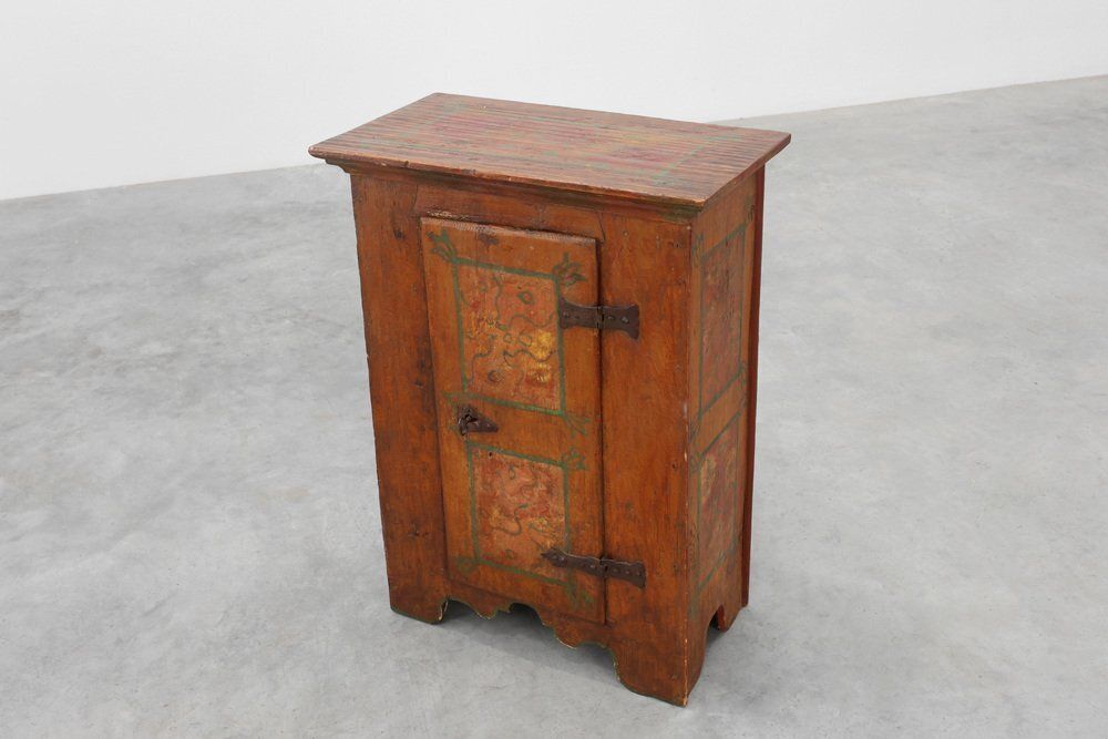 Small Antique 18th Century Oak Cabinet, France photo vinterior
