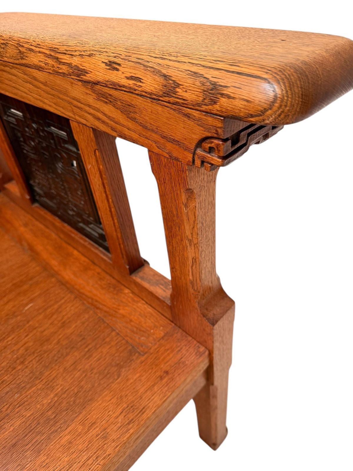 Arts & Crafts Art Nouveau Armchair By Carel Adolph Lion Cachet, 1900s photo buy