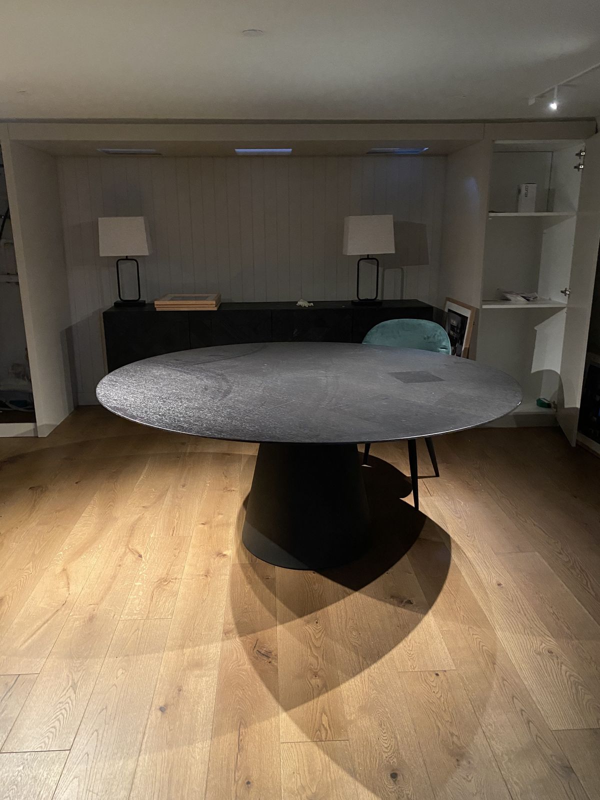 Round Dining Conference Lounge Table By Andreu World Made In Spain Rrp £3500 photo furniture