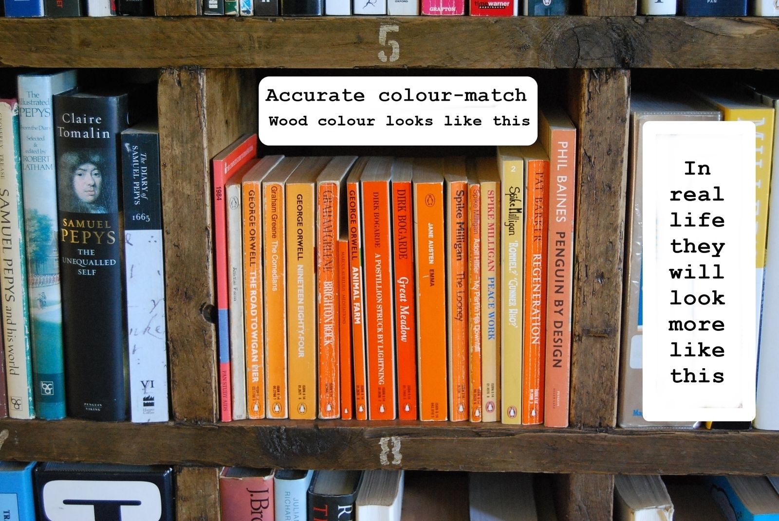 Made To Measure Reclaimed Wood Bookcases & Tall Units Solid Heavy Duty Worn Old Character Painted photo vintage