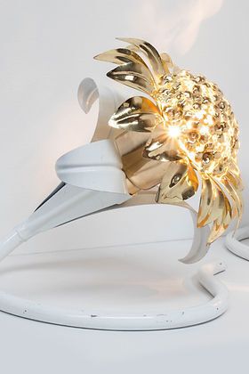 Hans Kögl Sunflower Table Lamps photo for sale