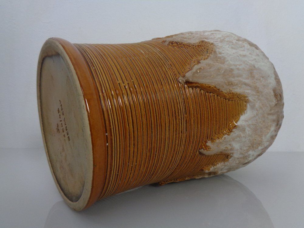 photo vintage Large Lava Ceramic Model 650/45 Vase From Dümler & Breiden, Germany, 1970s
