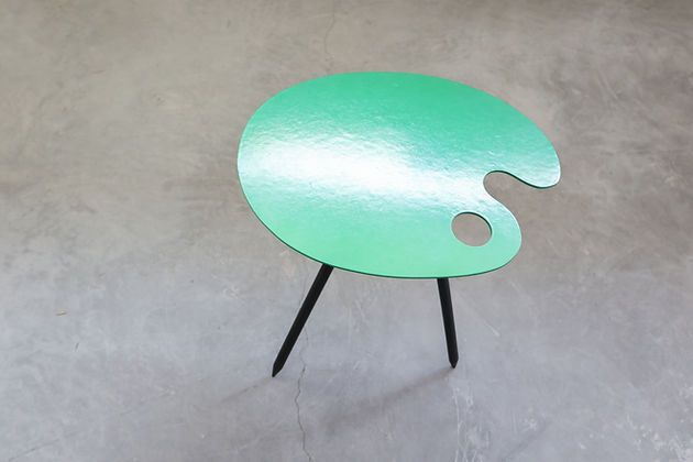 Table d'appoint par Lucien De Roeck pour Bois Manu photo buy