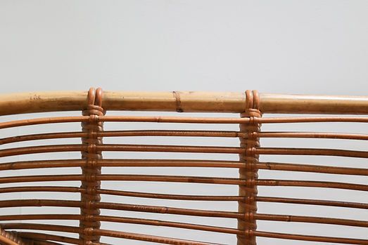 photo vinterior Vintage Rattan Design Sofa, 1960s