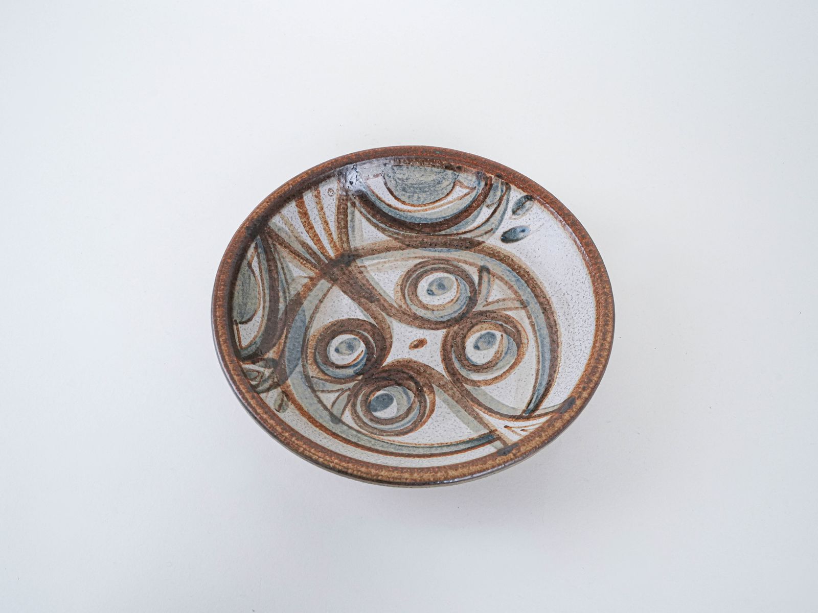 Ceramic Platter, Danish Design, 1960s, Designers: N. Backhausen & P. Brandborg, Manufacturer: Søholm photo Home Decor