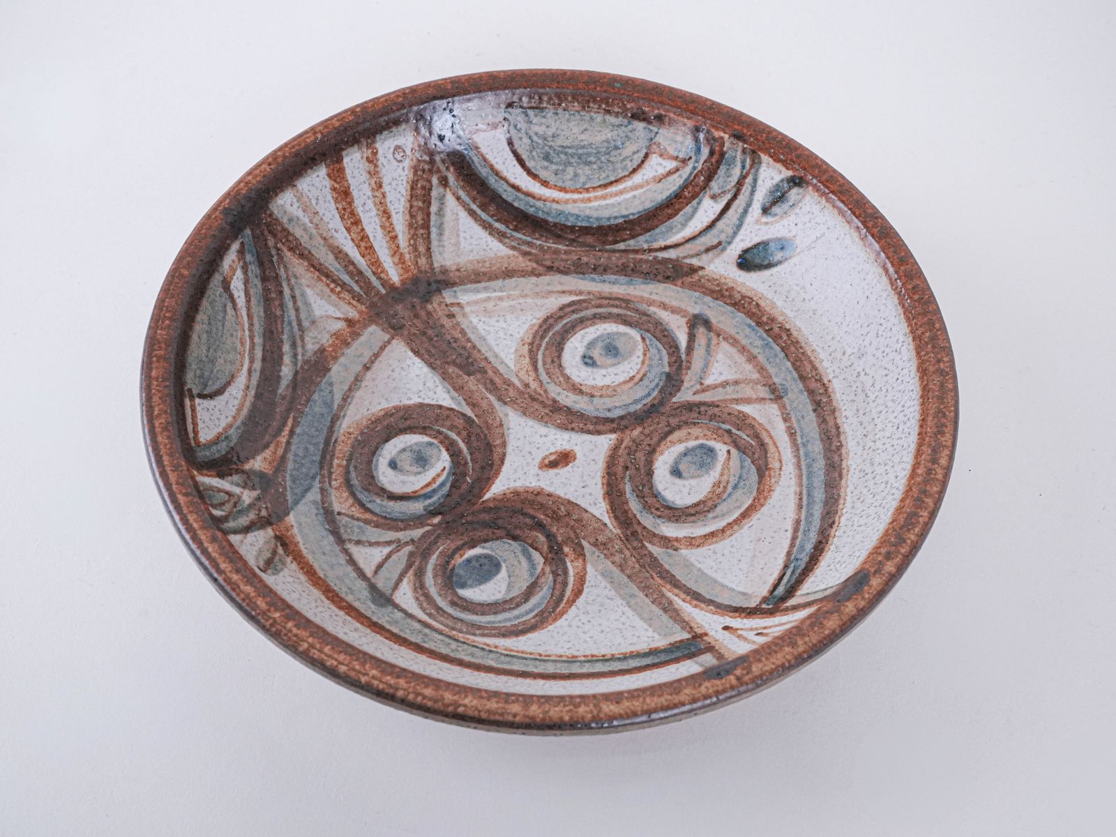 Ceramic Platter, Danish Design, 1960s, Designers: N. Backhausen & P. Brandborg, Manufacturer: Søholm photo 309.0