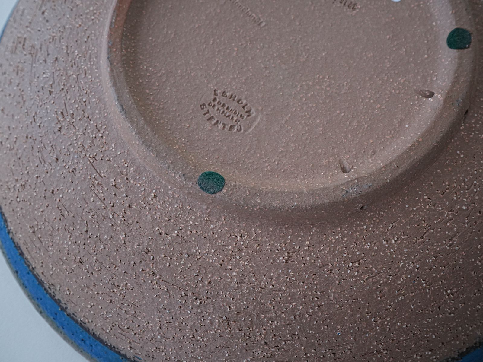 Ceramic Platter, Danish Design, 1960s, Designers: N. Backhausen & P. Brandborg, Manufacturer: Søholm photo vinterior