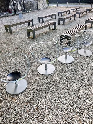 Set Of 4 Rudi Verelst 'Atomic' Chairs   Novalux, 1970s. photo Furniture