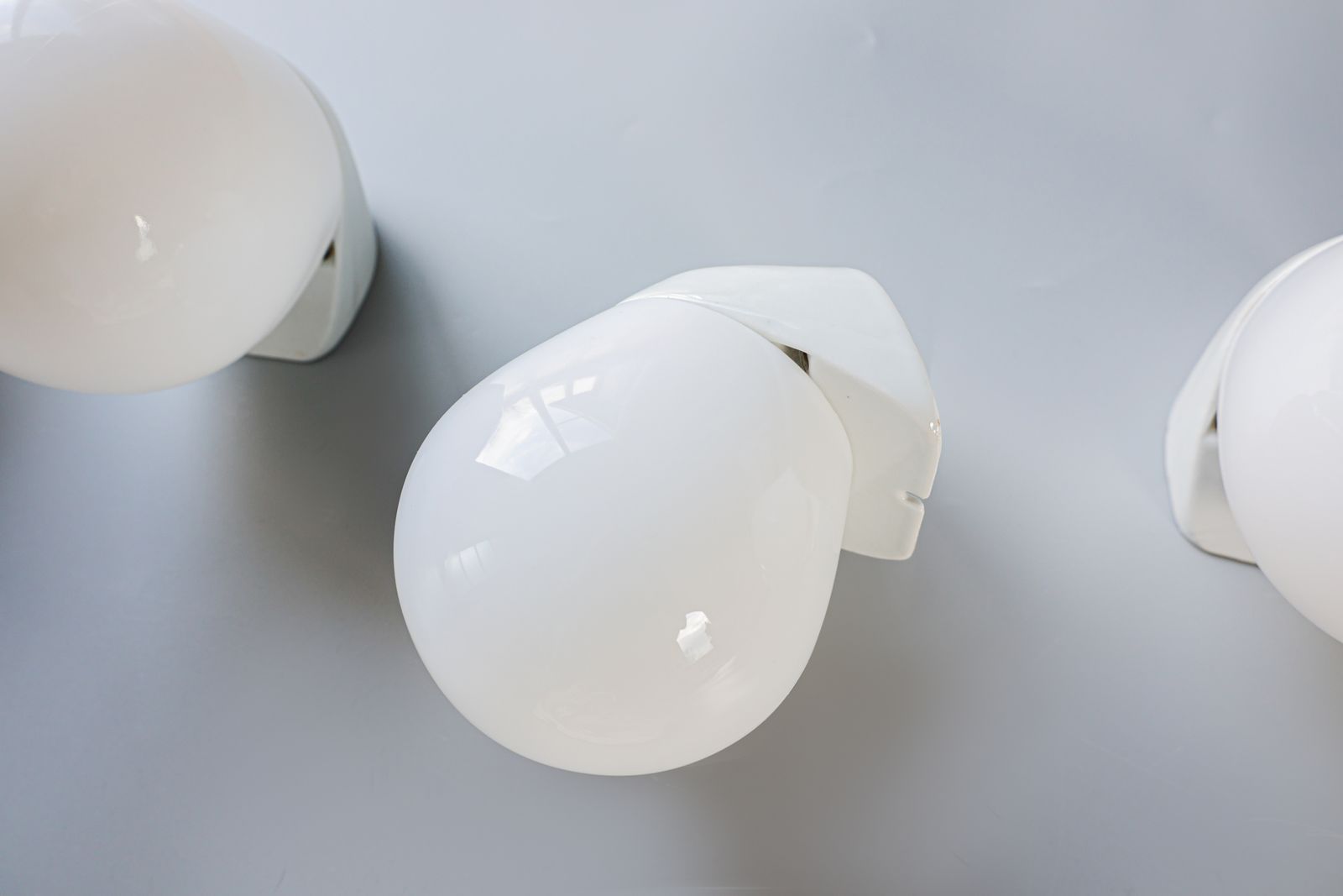 Wilhelm Wagenfeld, Ceiling Lights, Porcelain, 1950s. photo furniture