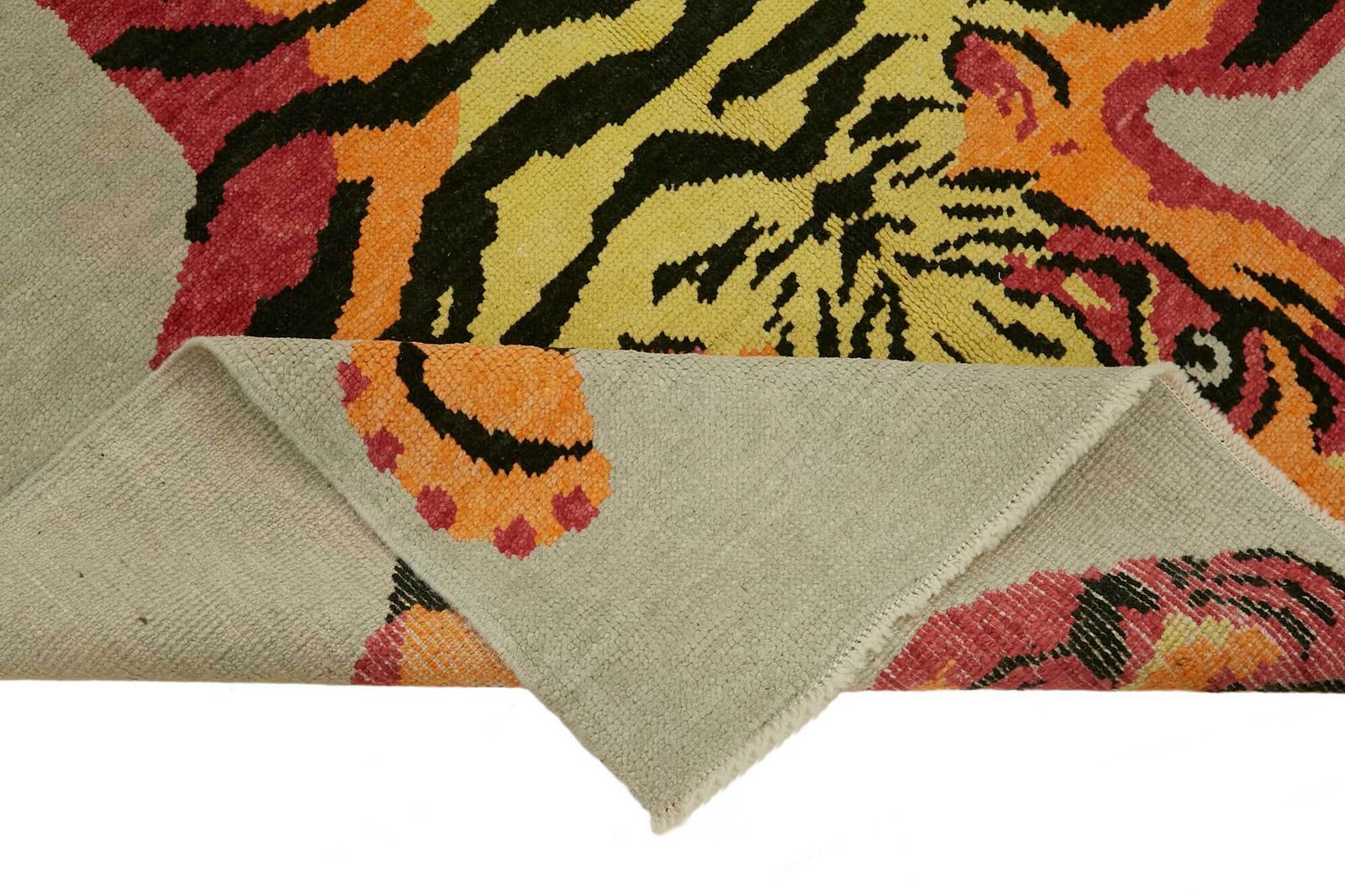 5x8 Hand Knotted Tiger Oushak Rug   46692 photo vinterior