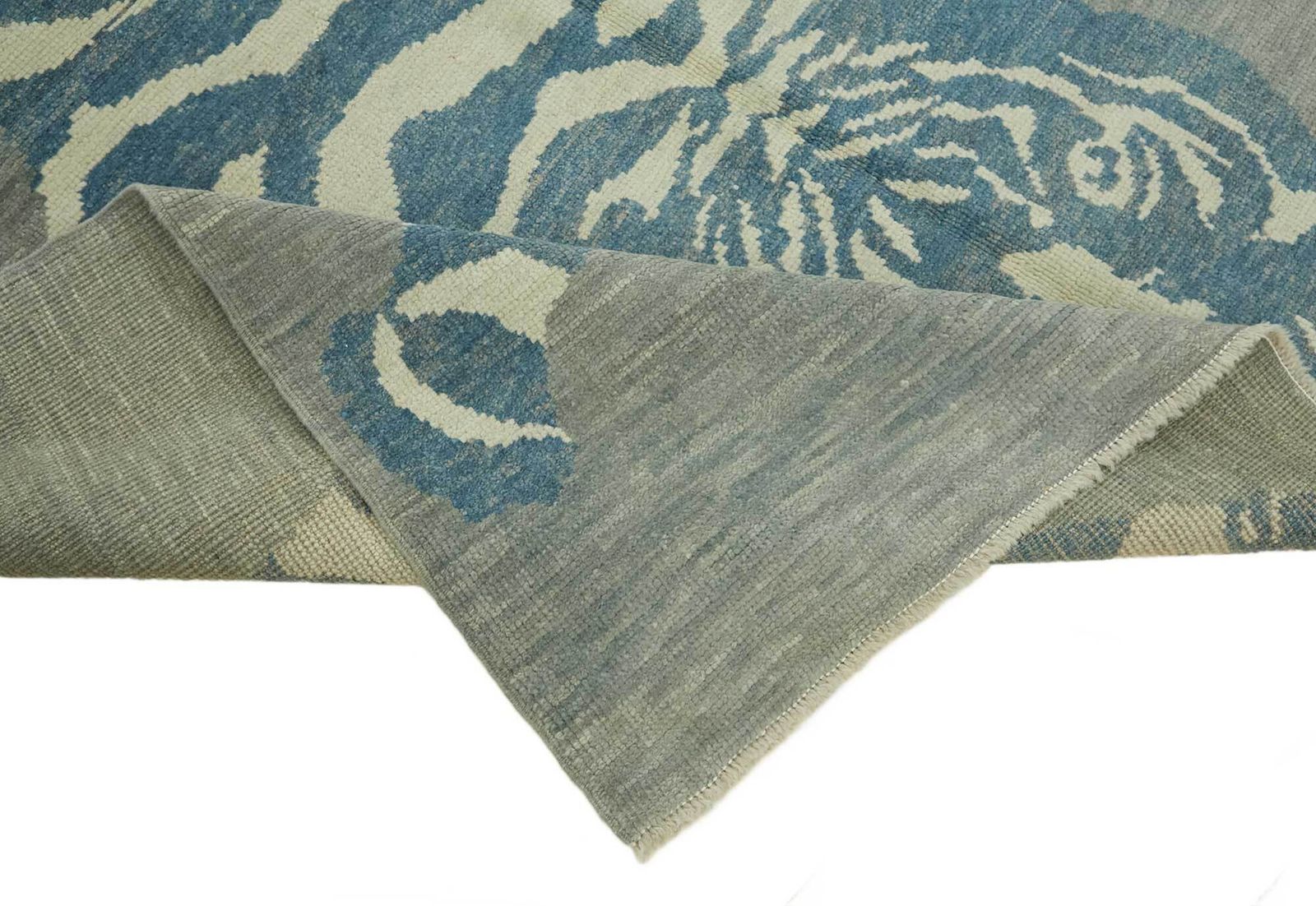 7x10 Hand Knotted Tiger Oushak Rug   46694 photo vinterior