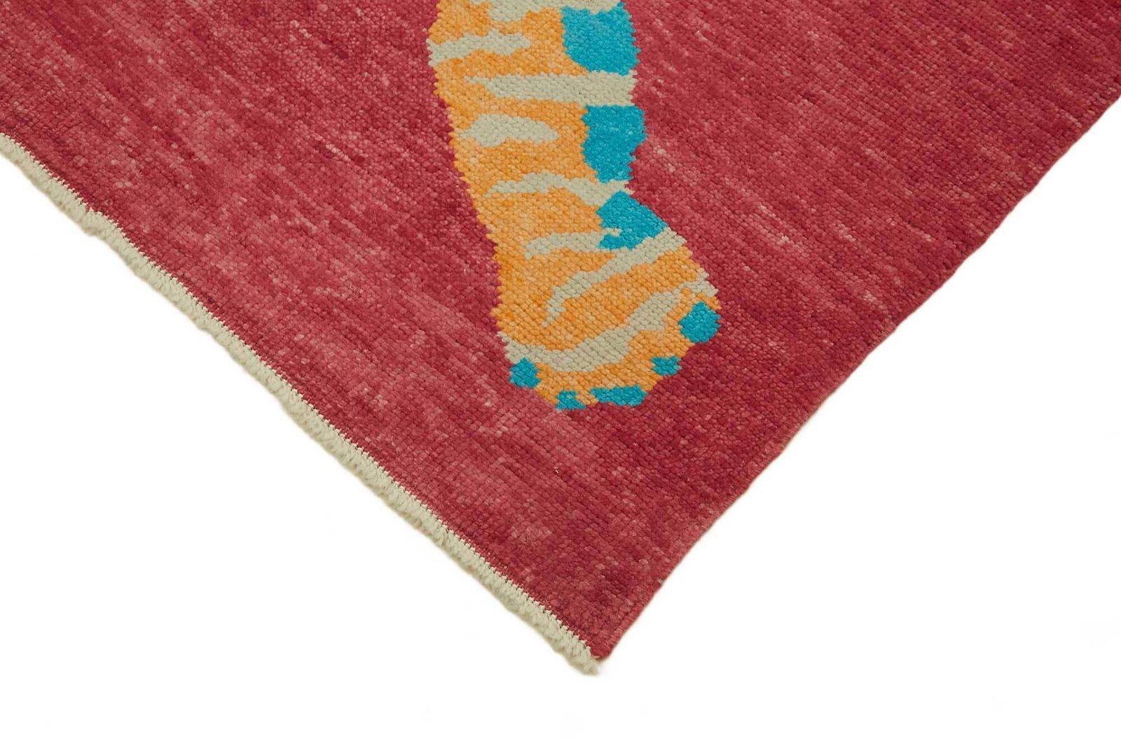6x8 Hand Knotted Tiger Oushak Rug   46720 photo Textiles