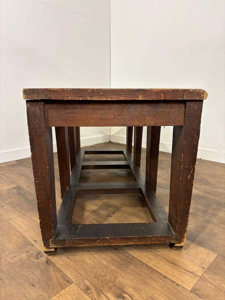 photo for sale Edwardian Oak Luggage Stand