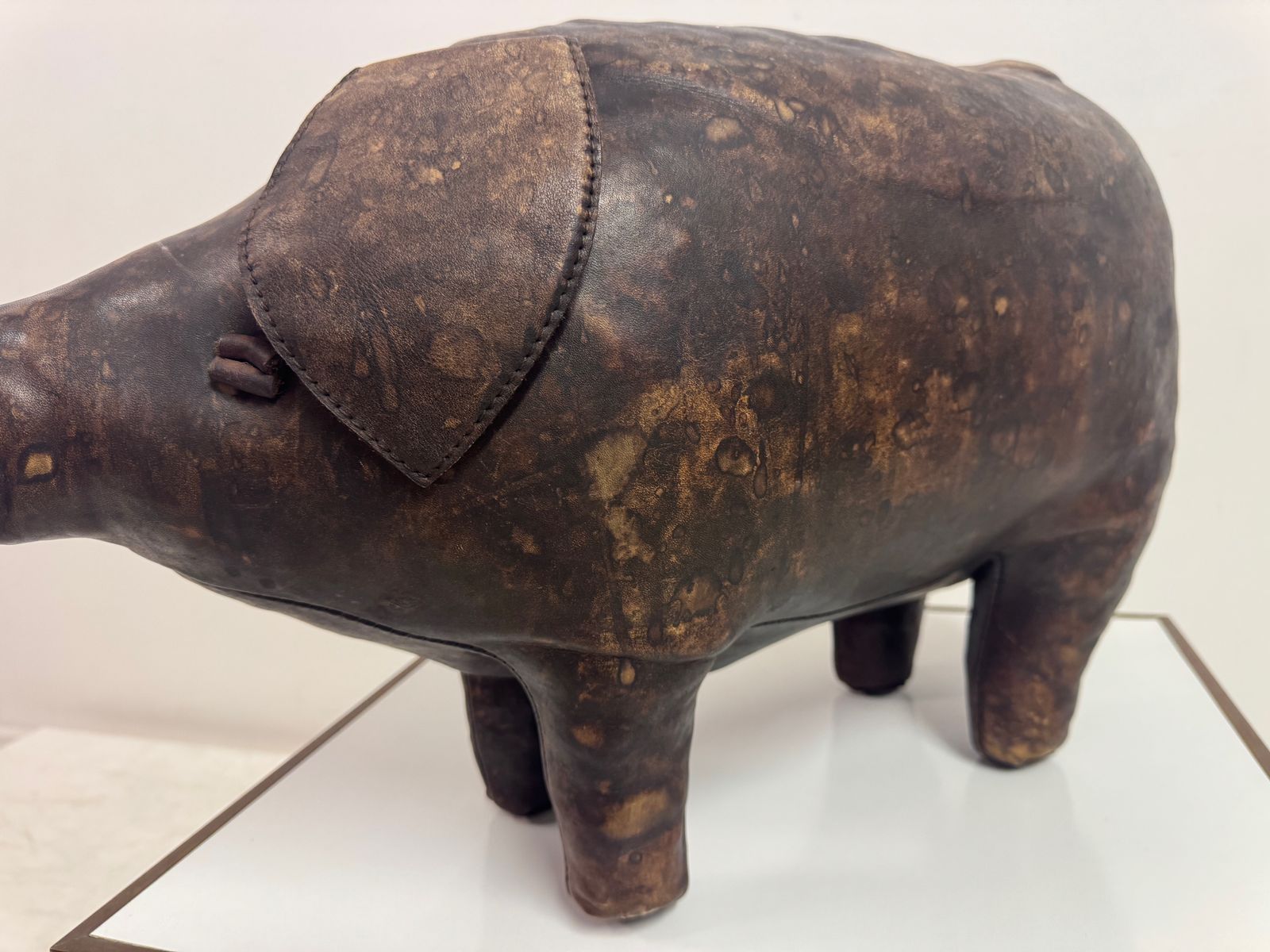 Vintage Leather Pig By Dimitri Omersa For Liberty And Abercrombie And Fitch photo buy