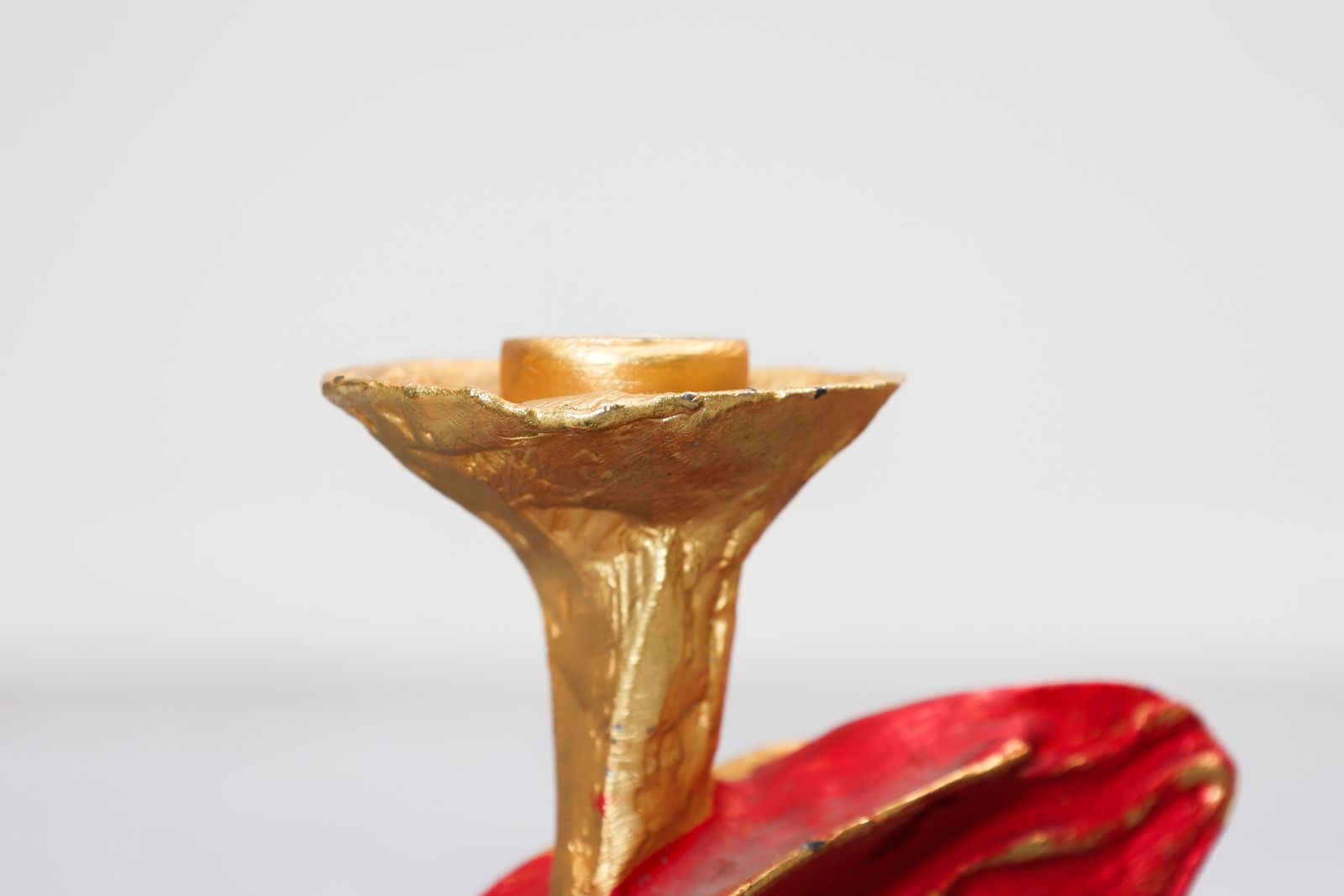 Pierre Casenove Bronzen Kandelaar Voor Fondica, Frankrijk, Jaren 1990 photo furniture
