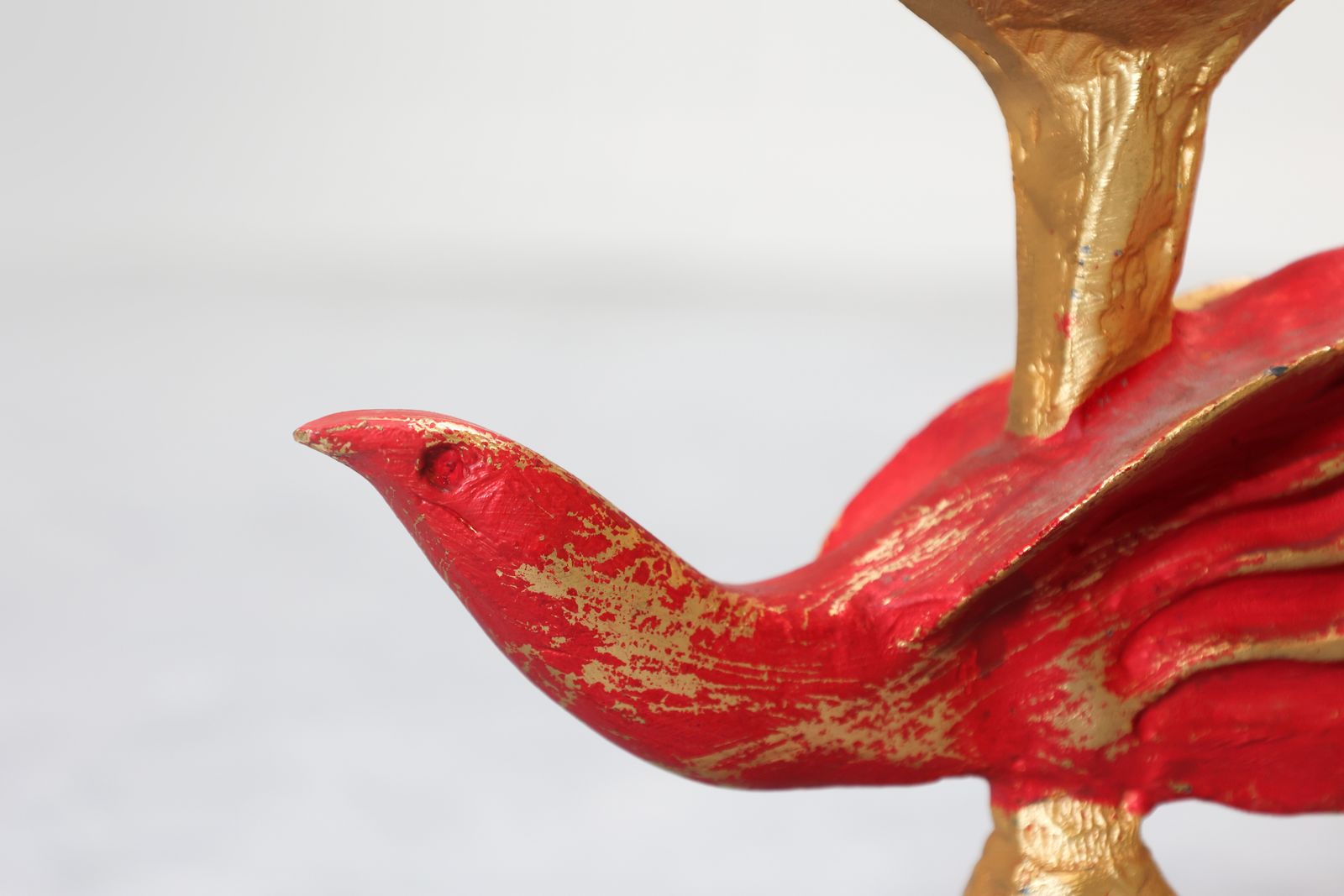 Pierre Casenove Bronzen Kandelaar Voor Fondica, Frankrijk, Jaren 1990 photo Woonaccessoires