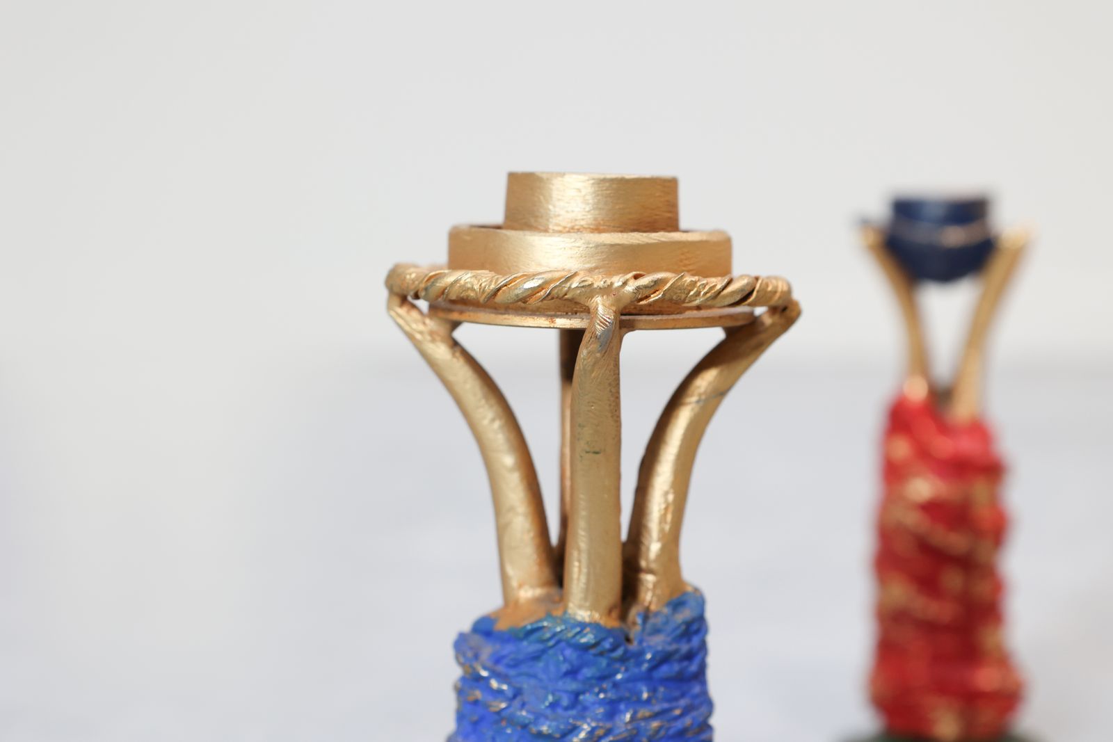 Pierre Casenove Bronze Candle Holder For Fondica, France, 1990s photo 342.0
