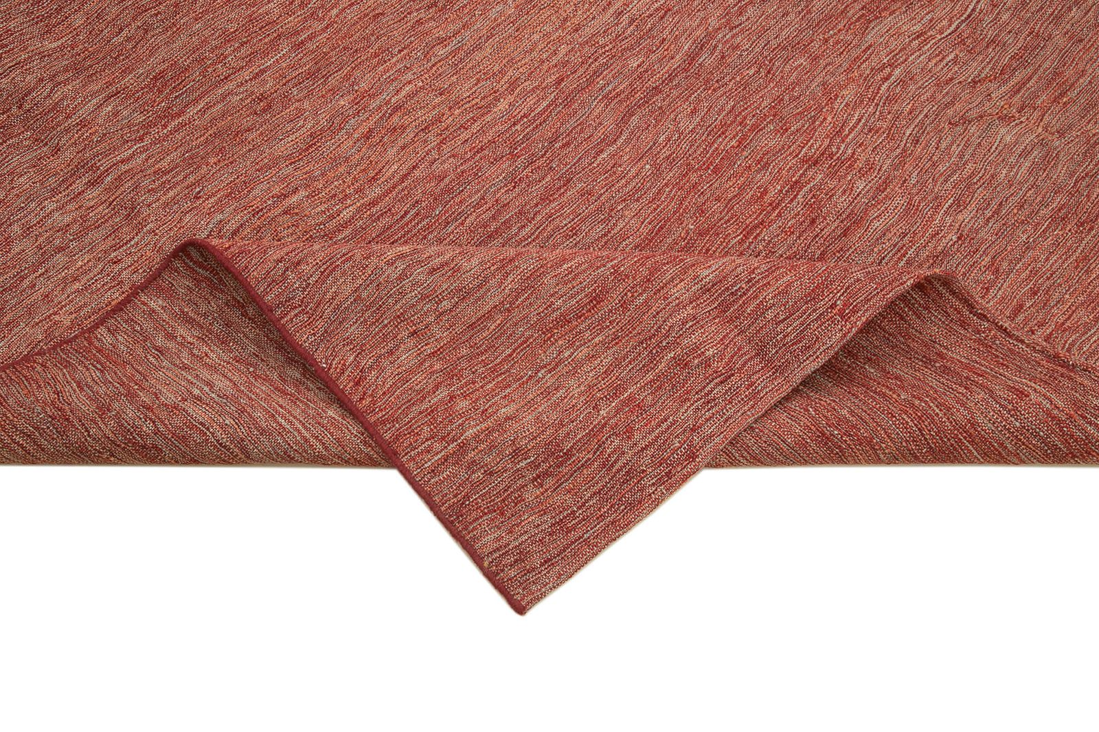 Tapis Kilim contemporain rouge, 8x10 photo vinterior