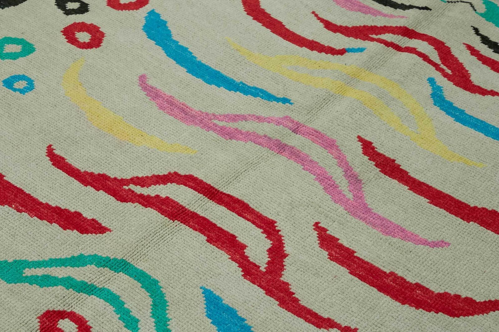 Tapis Oushak Tiger noué à la main, 7x10 photo 2377.0