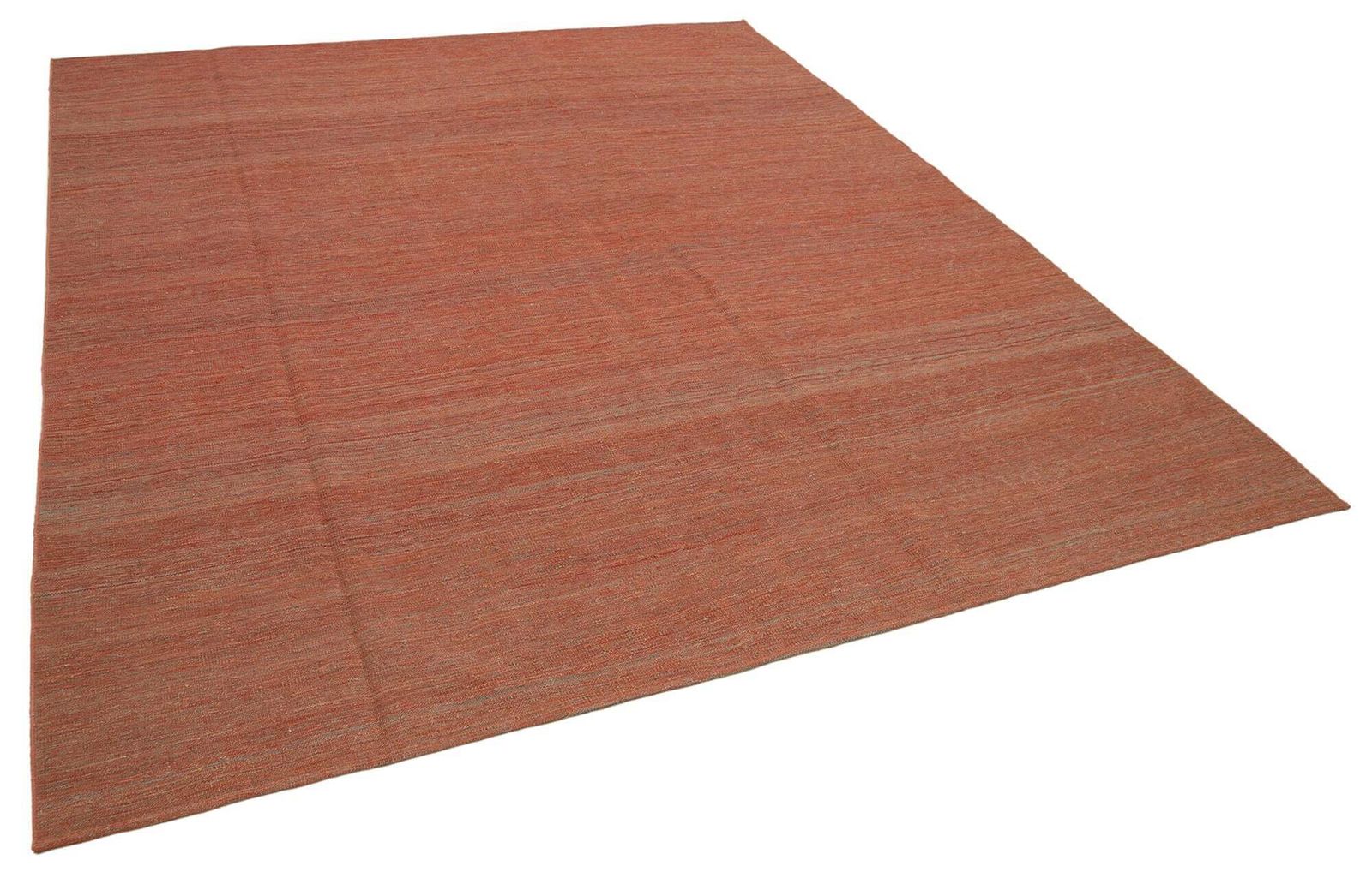 Tapis Kilim contemporain rouge, 8x9 photo furniture