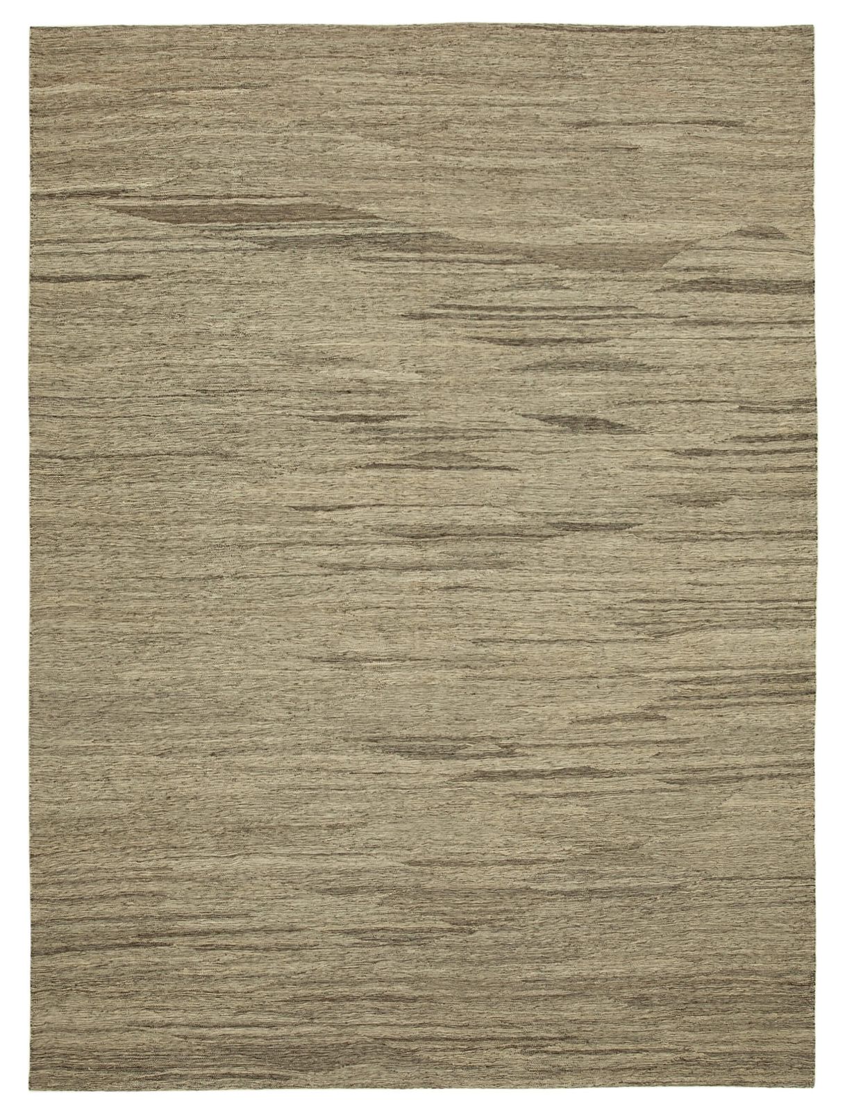 9x12 Beige Hedendaags Kilim Vloerkleed