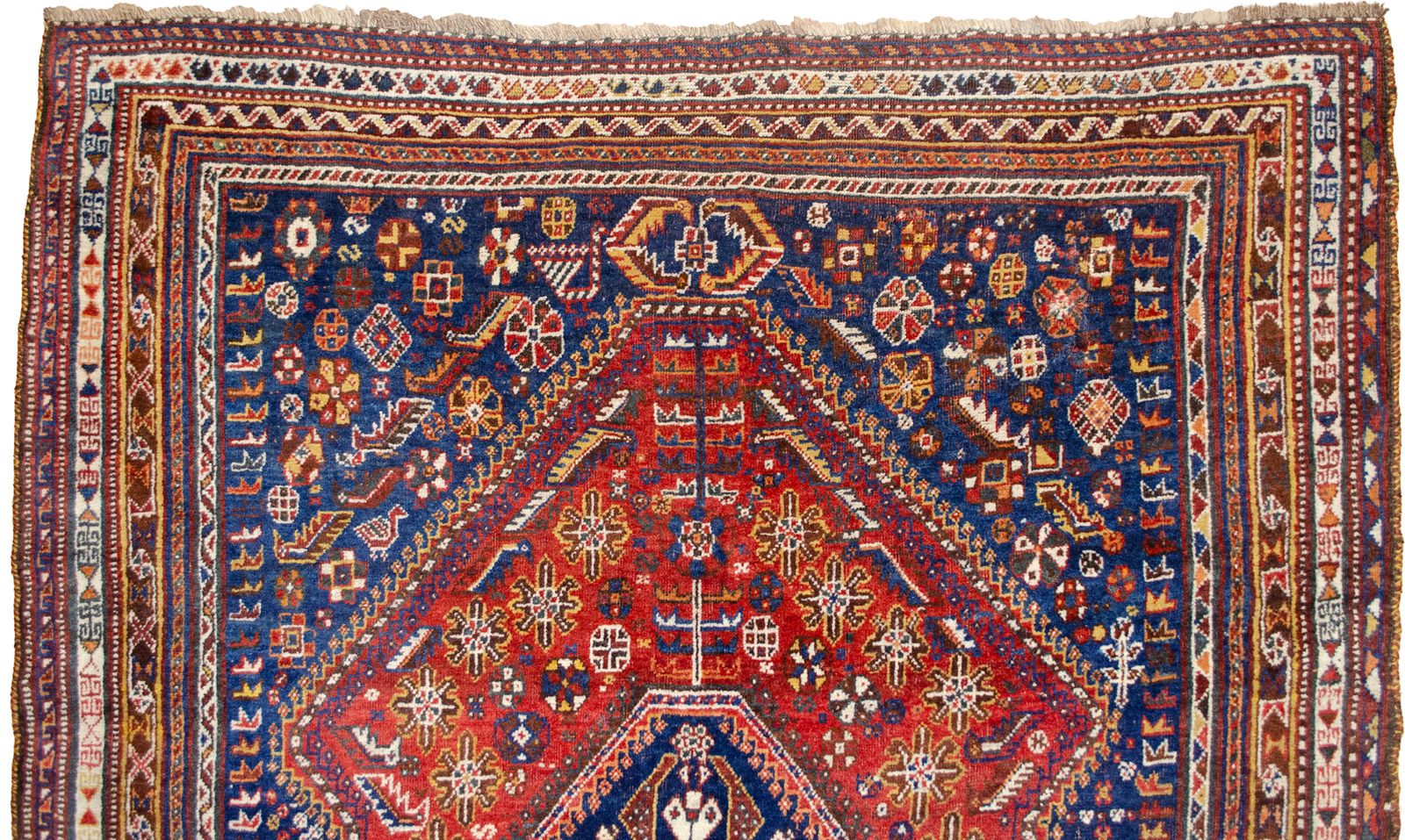 Antique Qashqai Rug 214x152cm, 1920s photo 2200.0