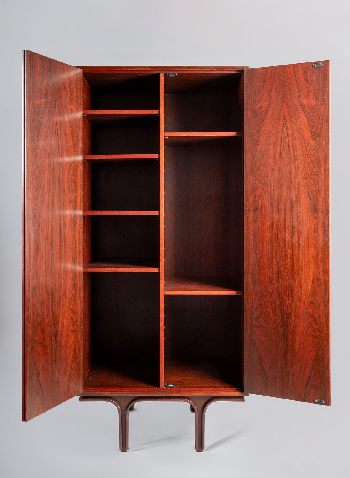 Gianfranco Frattini, Rosewood Armoire For Bernini, Italy 1960s photo furniture