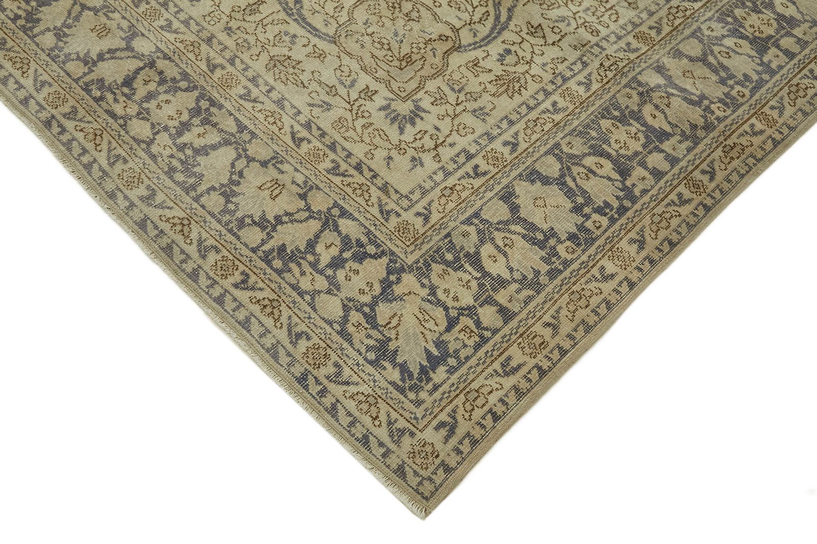 Tapis vintage grand format beige, 8x12 photo Textiles