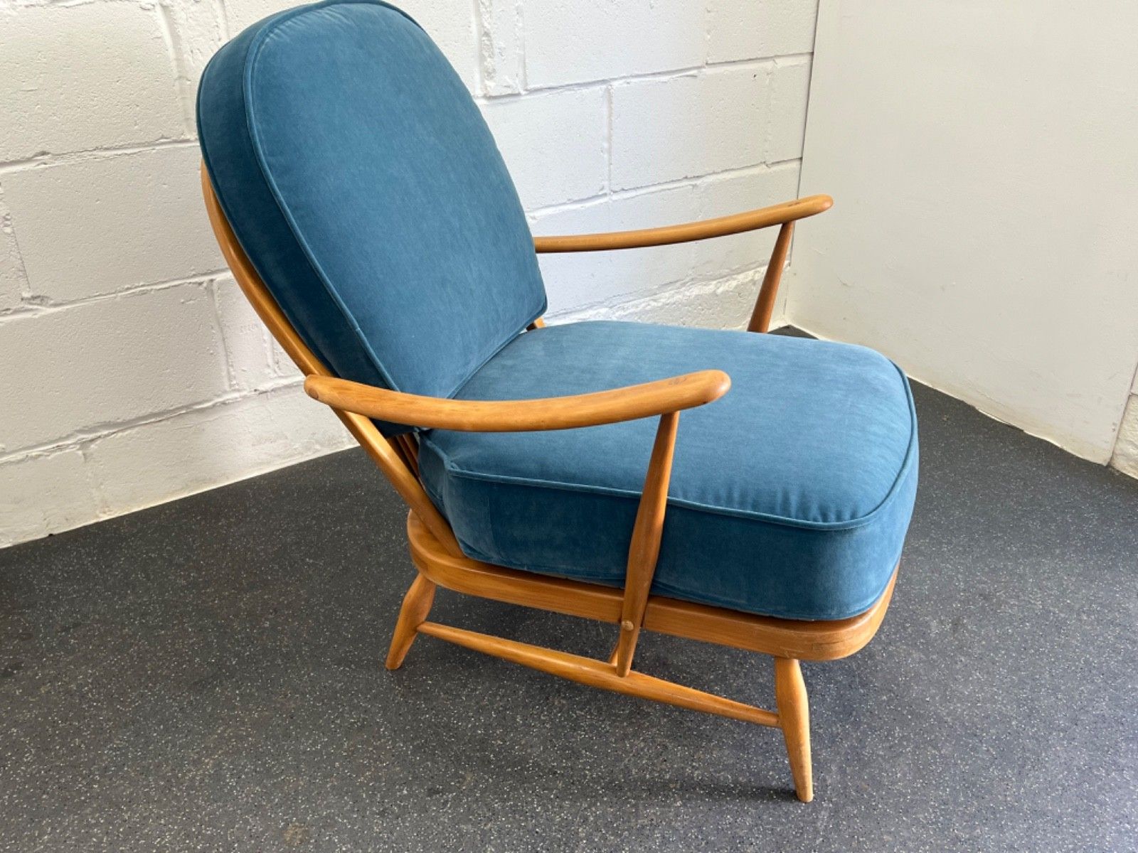 photo buy Ercol Armchair Vintage Model 203 Midcentury Blonde (Delivery Available)