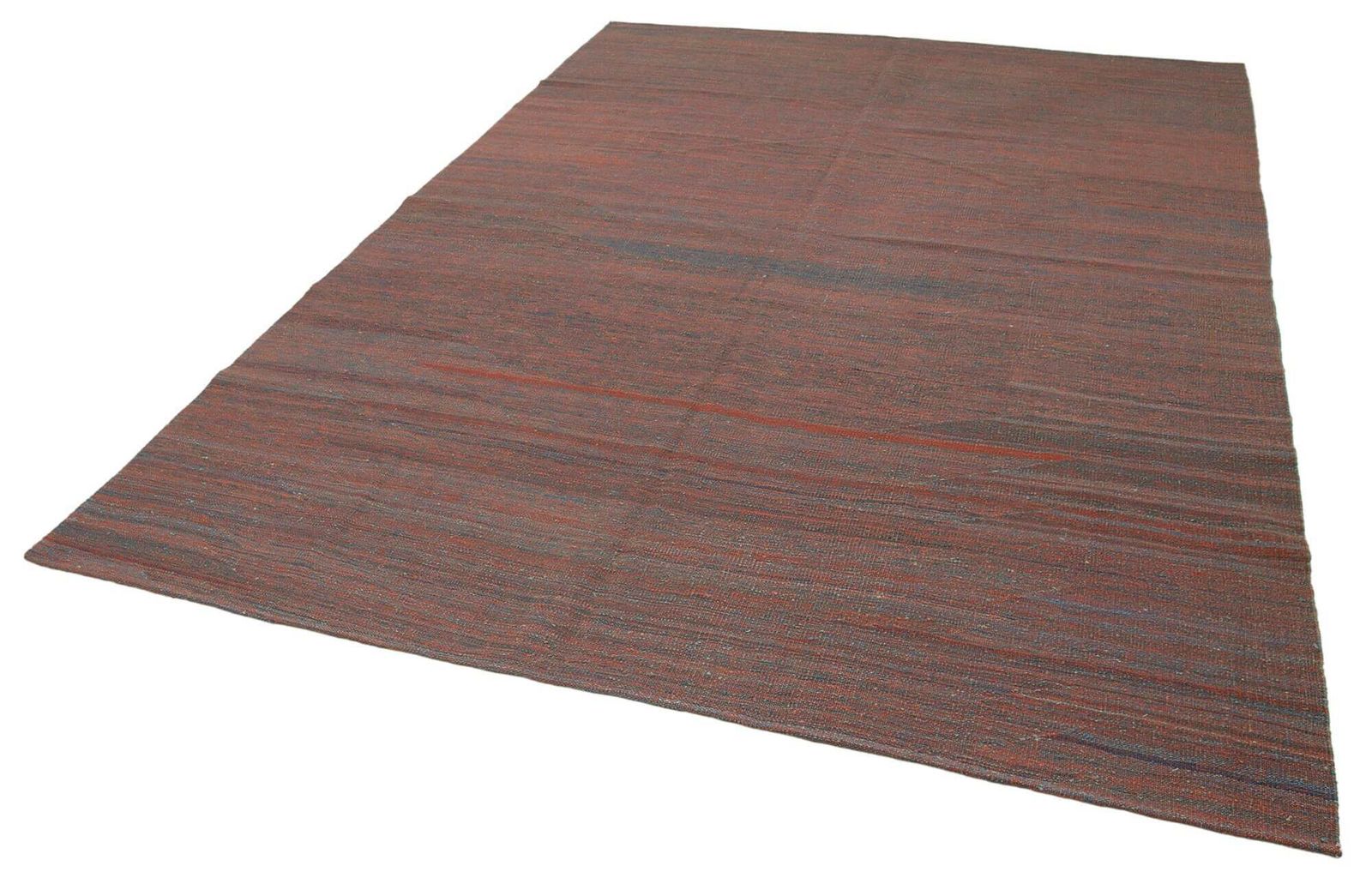 Tapis Kilim contemporain rouge, 8x10 photo for sale