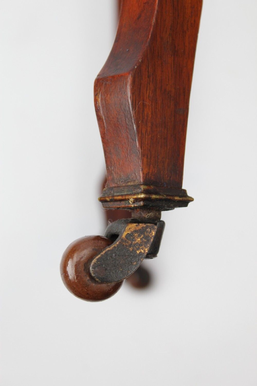 Small Victorian Arts Crafts Walnut Side Table photo vintage