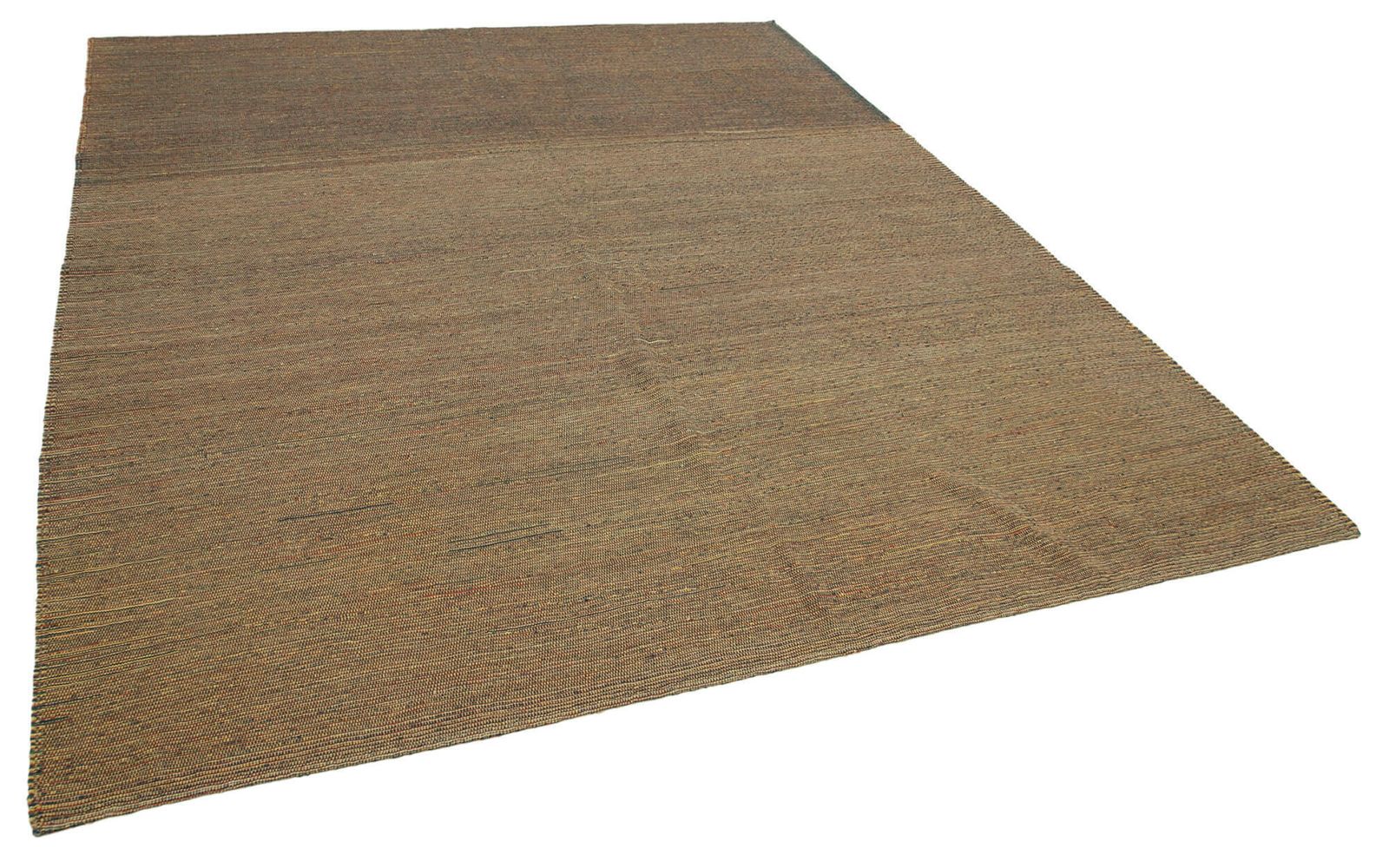 8x10 Brown Contemporary Kilim Rug photo furniture