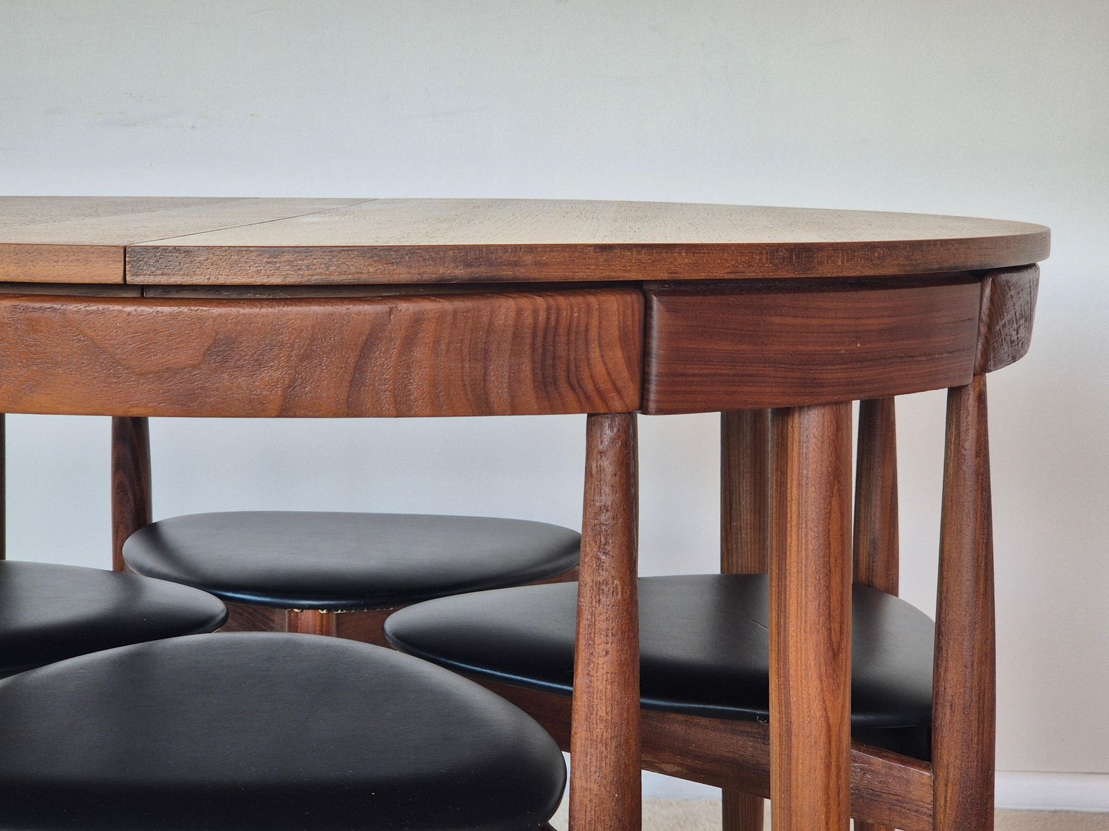 photo buy Roundette Teak Extendable Dining Set By Hans Olsen For Frem Røjle, Denmark 1960s