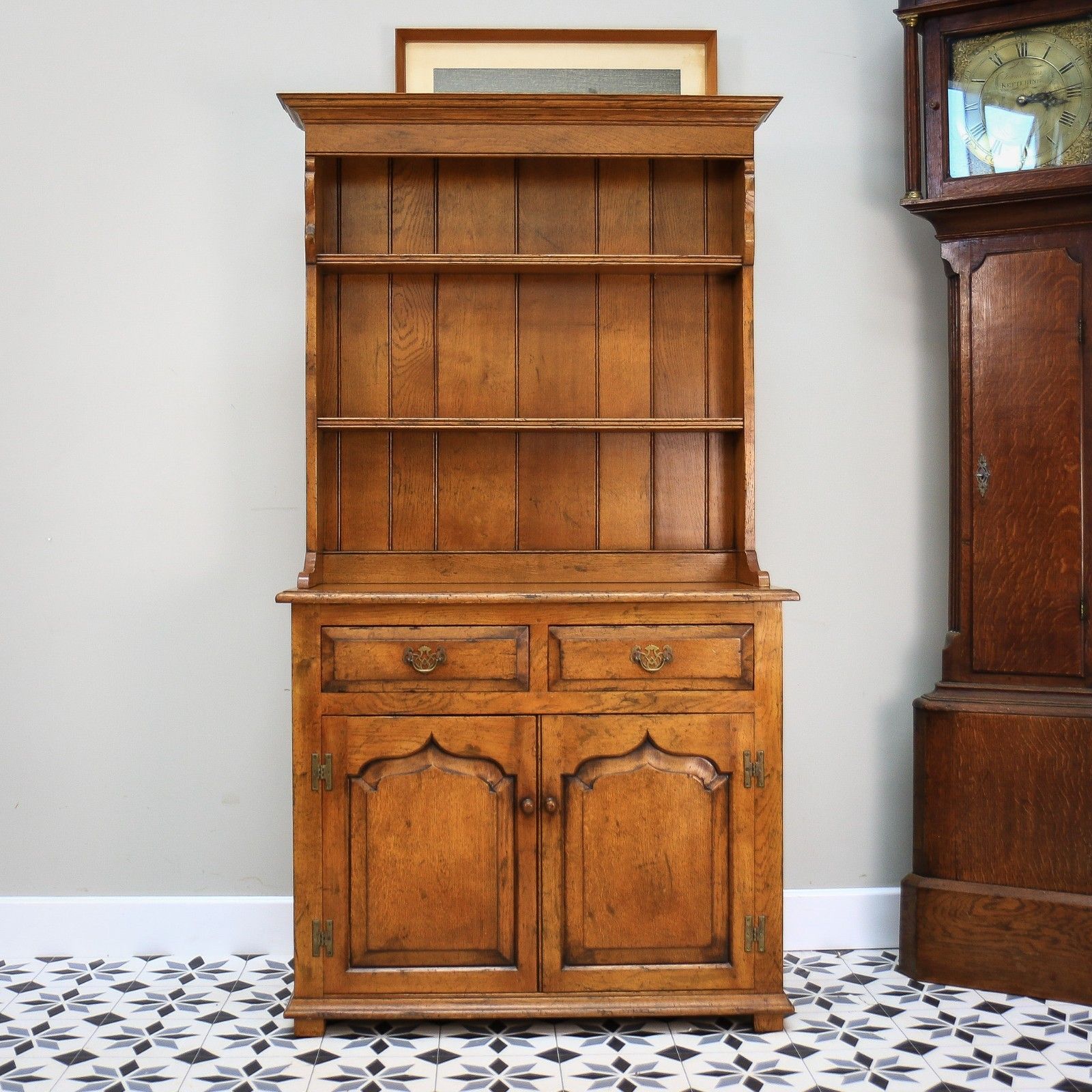 Oak Welsh Dresser In A Titchmarsh And Goodwin Style. photo for sale