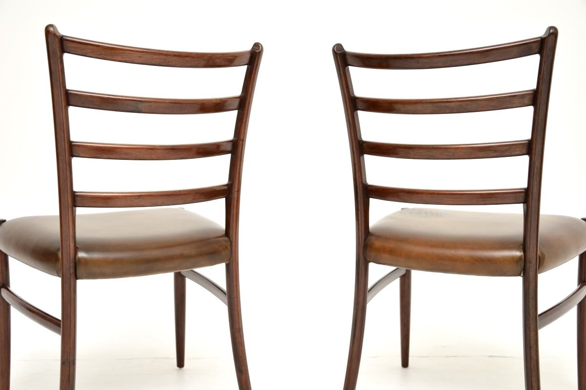 Pair Of Danish Rosewood And Leather Chairs By Johannes Andersen photo buy