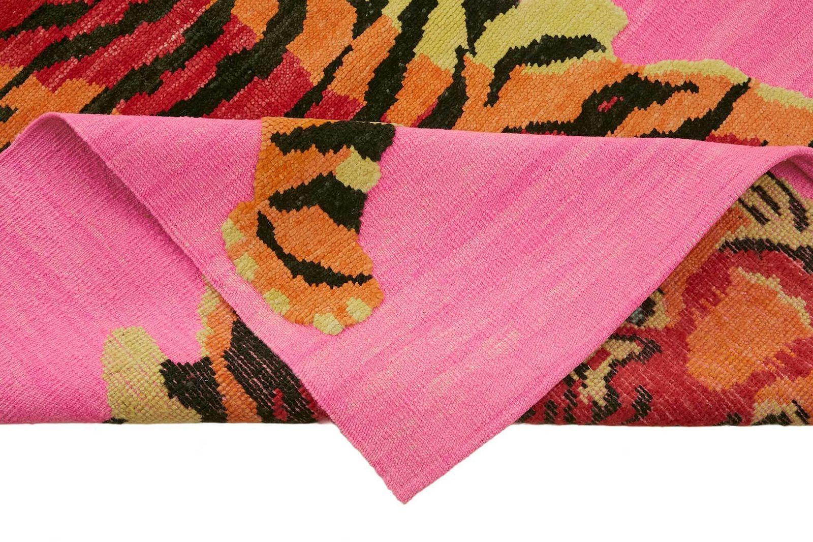Tapis Oushak tigre noué à la main 5x6   46685 photo vinterior